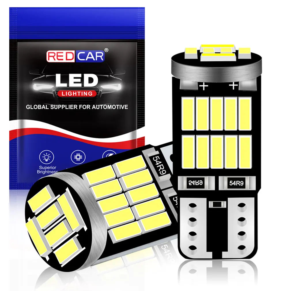 2-Piece LED Interior Light Kit for W5W T10 - Canbus Error-Free Interior Bulbs