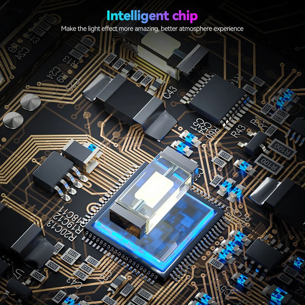 New Universal USB Car Interior Ambient Atmosphere Light LED Signal Lights Auto Reading Lamp Decorations Car Interior Accessories