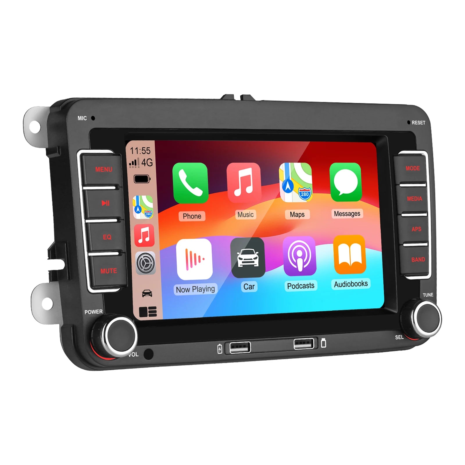 7inch For VW Car Stereo CarPlay Head Unit Bluetooth FM Radio GPS for VW Passat Golf MK5 MK
