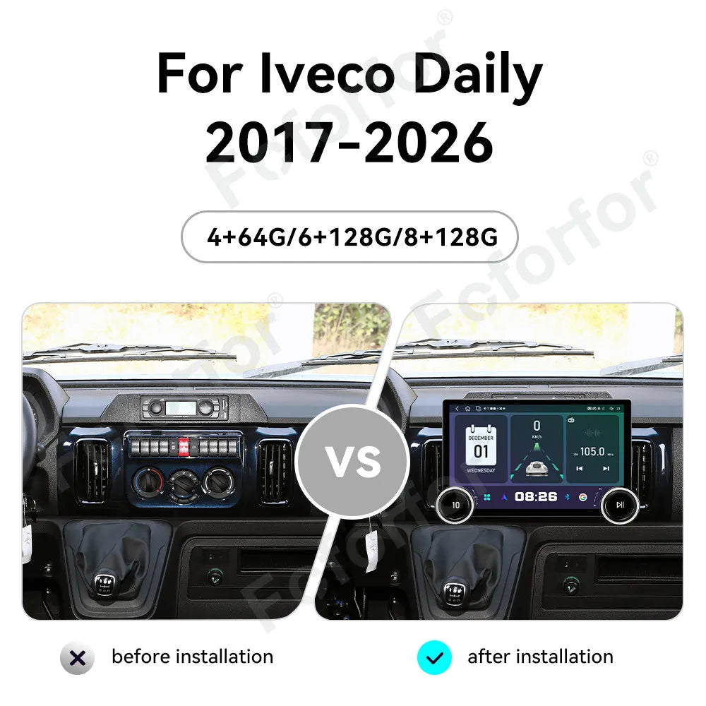 HD GPS Navigation DSP Car Multimedia Player 11.5 Inch Ultra Clear Touch Android 15 Stereo