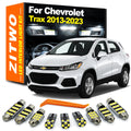 ZITWO 13Pcs LED Bulb Interior Reading Trunk Light Kit For Chevrolet Chevy Trax 2 for Chevrolet 2013-2018 - Canbus LED Ca