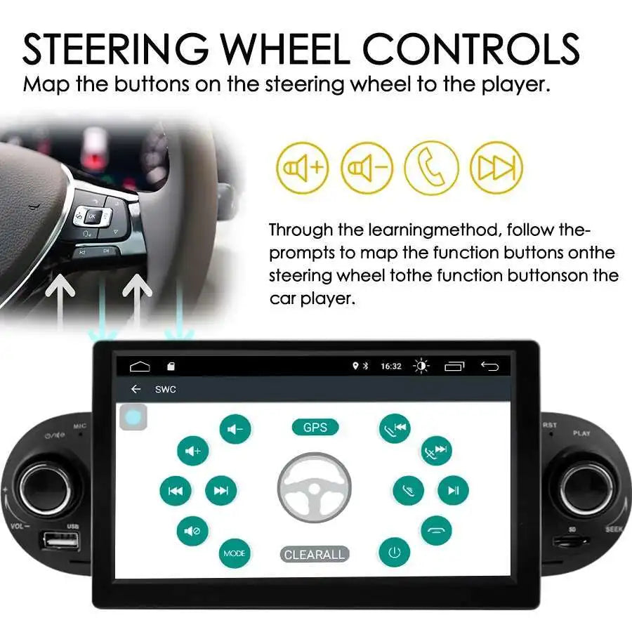 For Jeep Patriot 2007 Android Car GPS Navigation Stereo Autoradio Multimedia Video Player