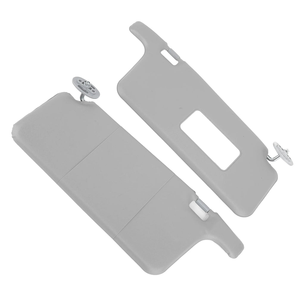 2Pcs Gray Car Sun Visor Left and Right Driver Side Sunlight Blocking Sunvisor Assy for 1996 to 2 - Automotive LED Light