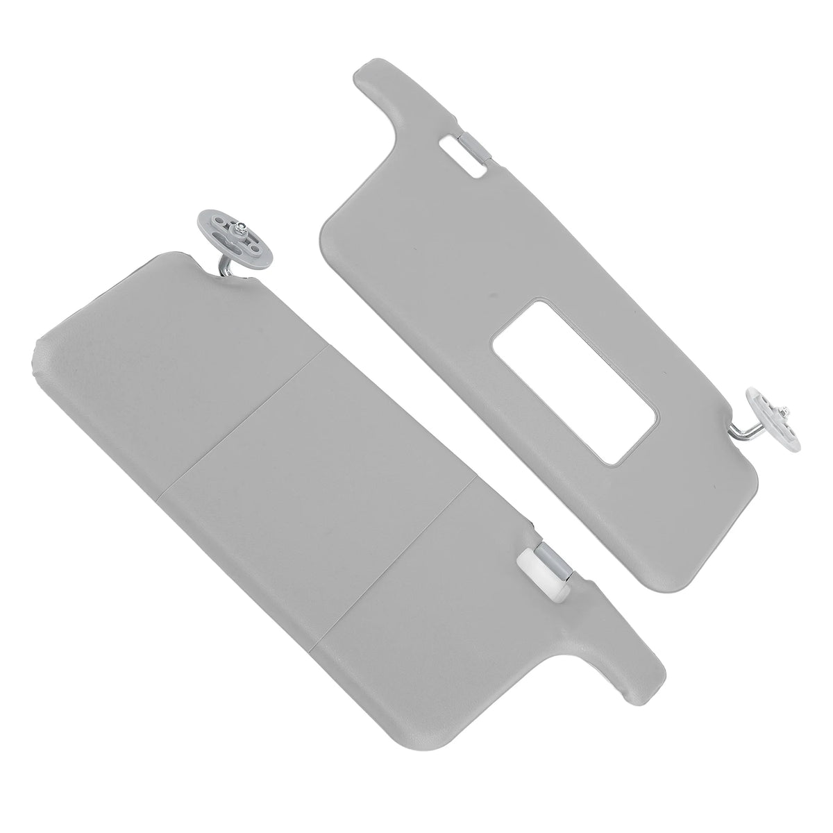 2Pcs Gray Car Sun Visor Left and Right Driver Side Sunlight Blocking Sunvisor Assy for 1996 to 2 - Automotive LED Light