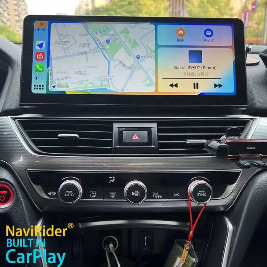 12.3 Inch Android 15 QLED Screen For Honda Accord 10 2018 - 2021 Multimedia Video Player C | AUTOKITSHOP