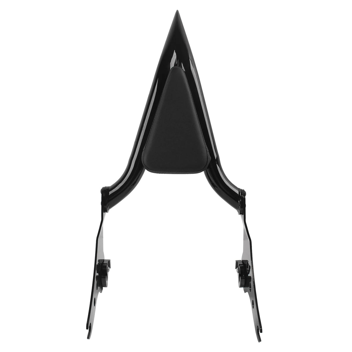 Motorcycle Detachable Black Rear Sissy Bar Passenger Backrest Fit For Harley Softail Street Bob  - Automotive LED Light