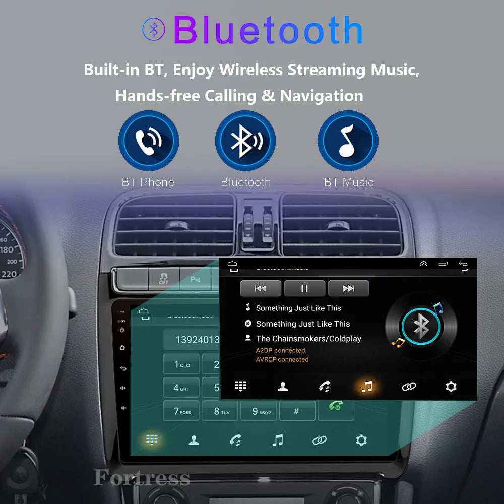 Android 16 Carplay Auto Car Radio For VW Volkswagen POLO 5 2008 - 2020 Vento Multimedia St