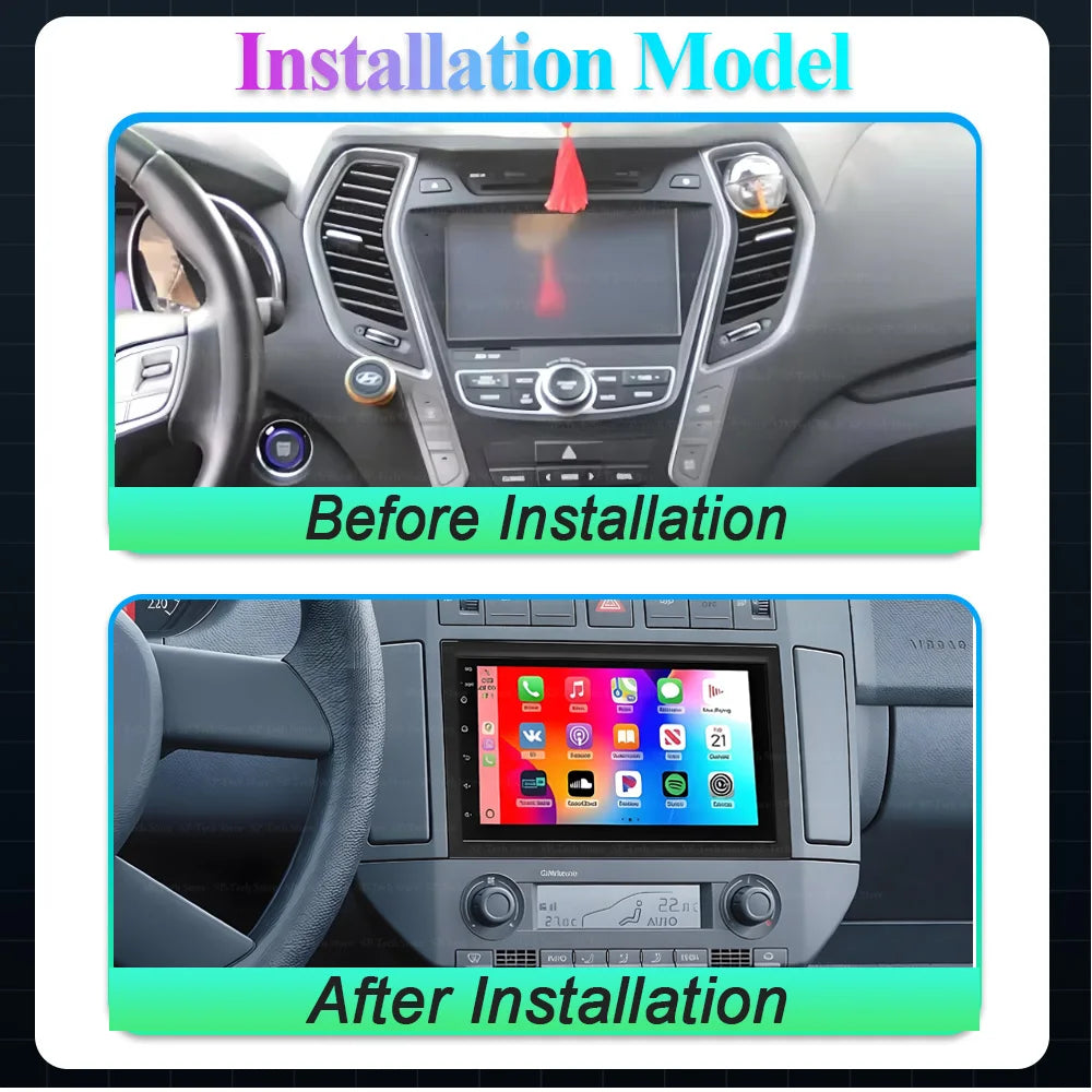 7" Car Radio For VW Polo MK4 2001 2002 2003 2004- 2009 Android 16 Multimedia Video Player  | AUTOKITSHOP