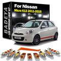 8-Piece LED Interior Light Kit for Nissan K13 - Canbus Error-Free Interior Bulbs