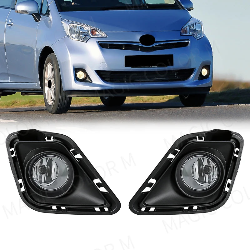 Led Fog Lamp For Toyota Ractis 2010 2011 2012 2013 2014 Auto Bumper Front Light Head Lamp  | AUTOKITSHOP