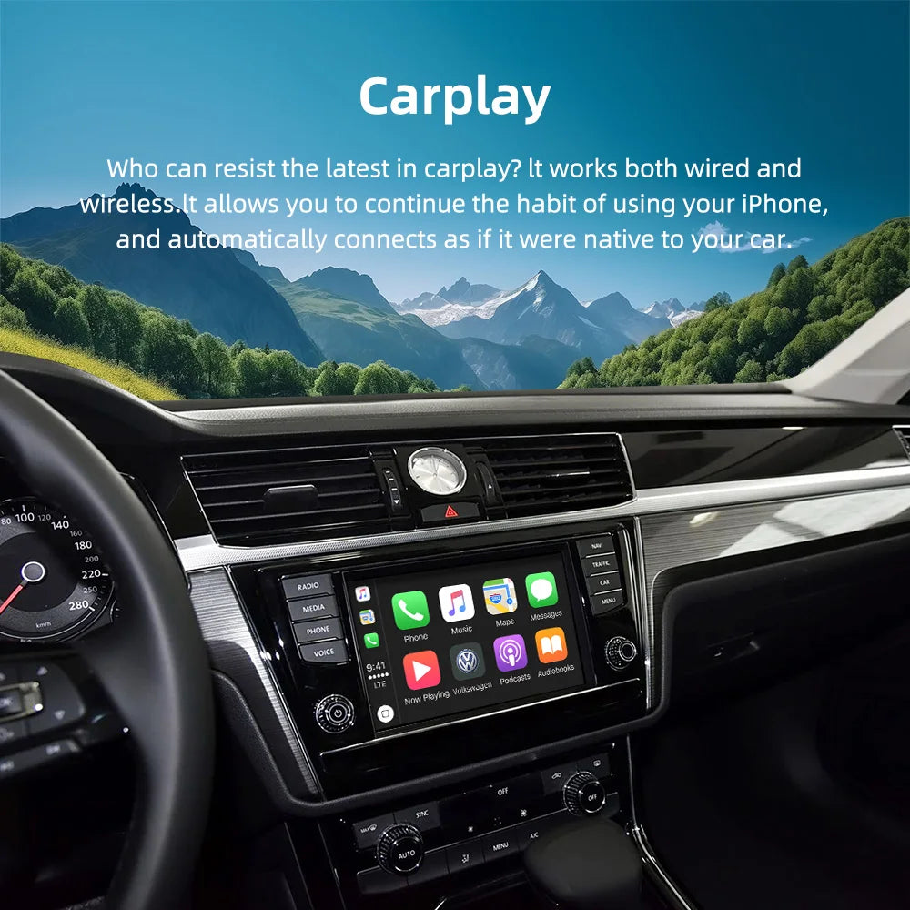 ANYFAR Wireless Carplay Android Auto For Volkswagen Golf 7 With MIBI System Multimedia Acc | AUTOKITSHOP