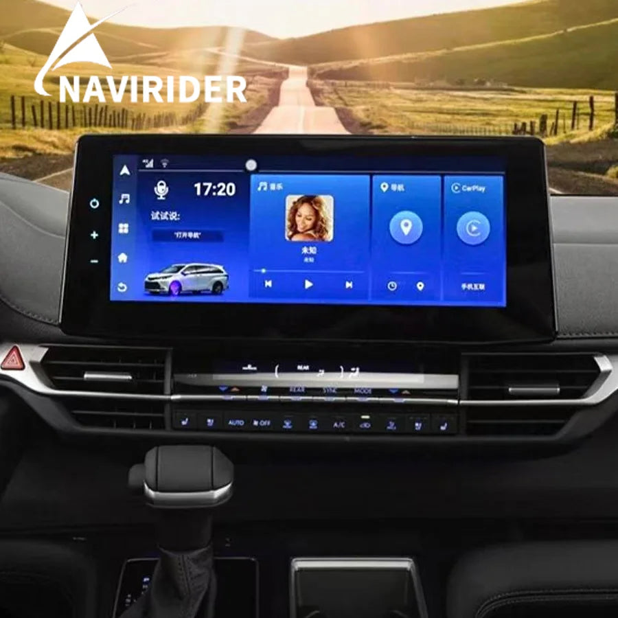 12.3" Android Car Radio For Toyota Sienna 2021 2022 2023 2024 Car Auto Multimedia Player G | AUTOKITSHOP