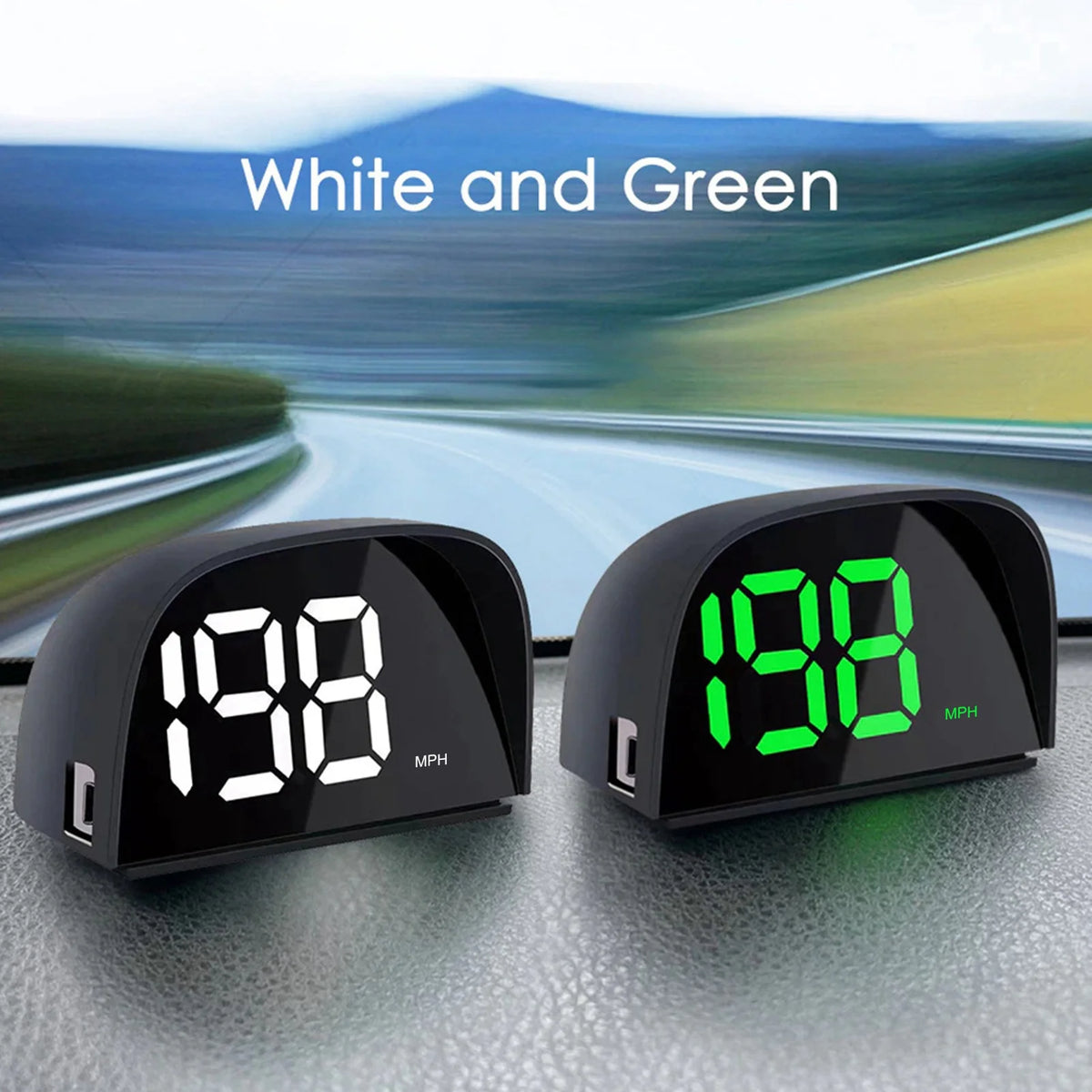 Car HUD Car HeadUp Display Car Global Position System Speedometer Digital Display Speed Meter El - Automotive LED Light