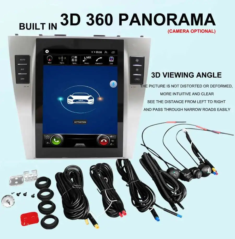 Android14 WiFi Multimedia Android Video Player For Toyota Camry 7 XV 40 50 2006-2011 Car R