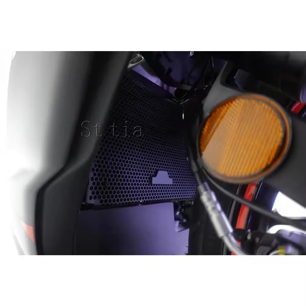 Motorcycle CNC Accessories For Aprilia RS 457 RS-457 RS457 2024 2025 2026 New Radiator Grille Co - Automotive LED Light