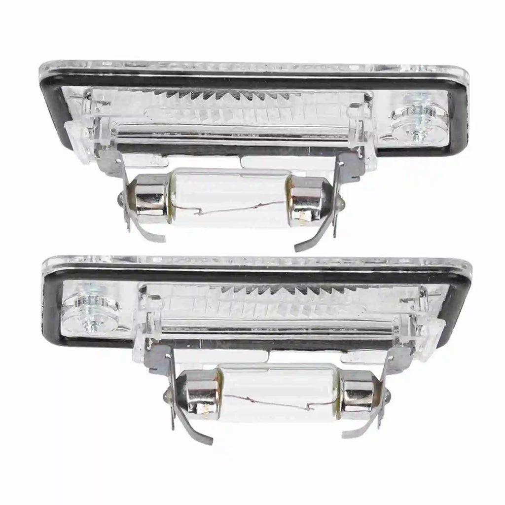 License Plate Light Pair of License Plate Light 8E0807430A 8E0807430B Fit for Au for Audi RS4 A5 A3 - Canbus LED Car Lig