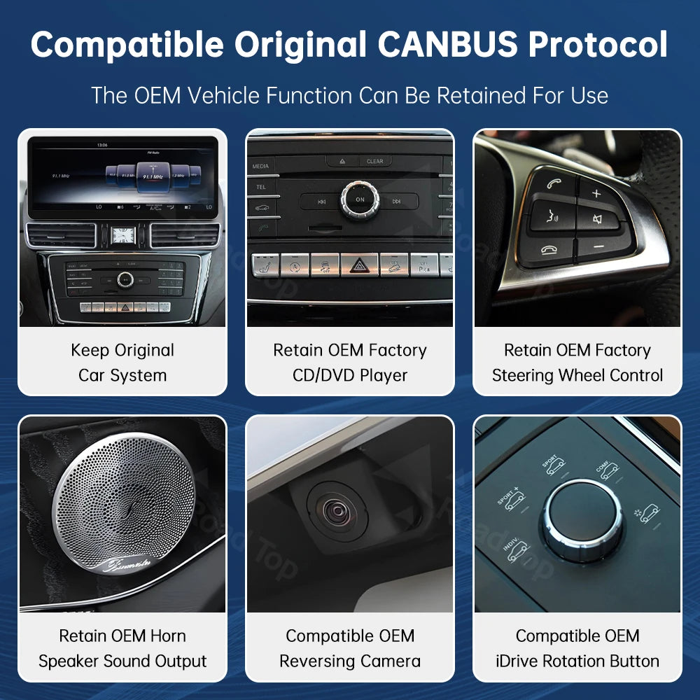 CN 12.3'' Multimedia Display For BenzML W166 GL X166 GLE GLS 2012-2018 Touch Screen Wirele | AUTOKITSHOP