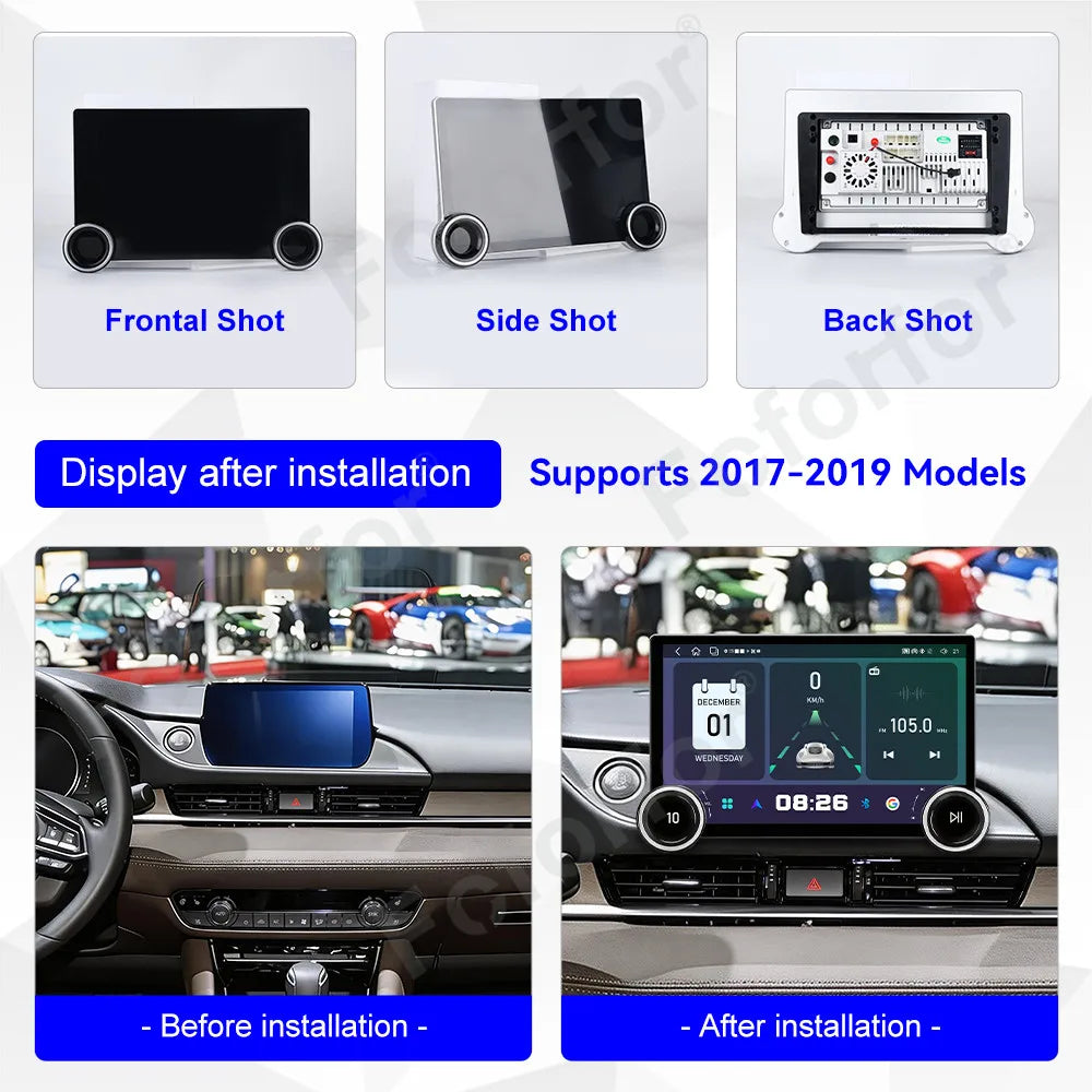 High Performance 11.5 Inch Android 15 HD Touch Screen CarPlay Android Auto GPS Car Stereo
