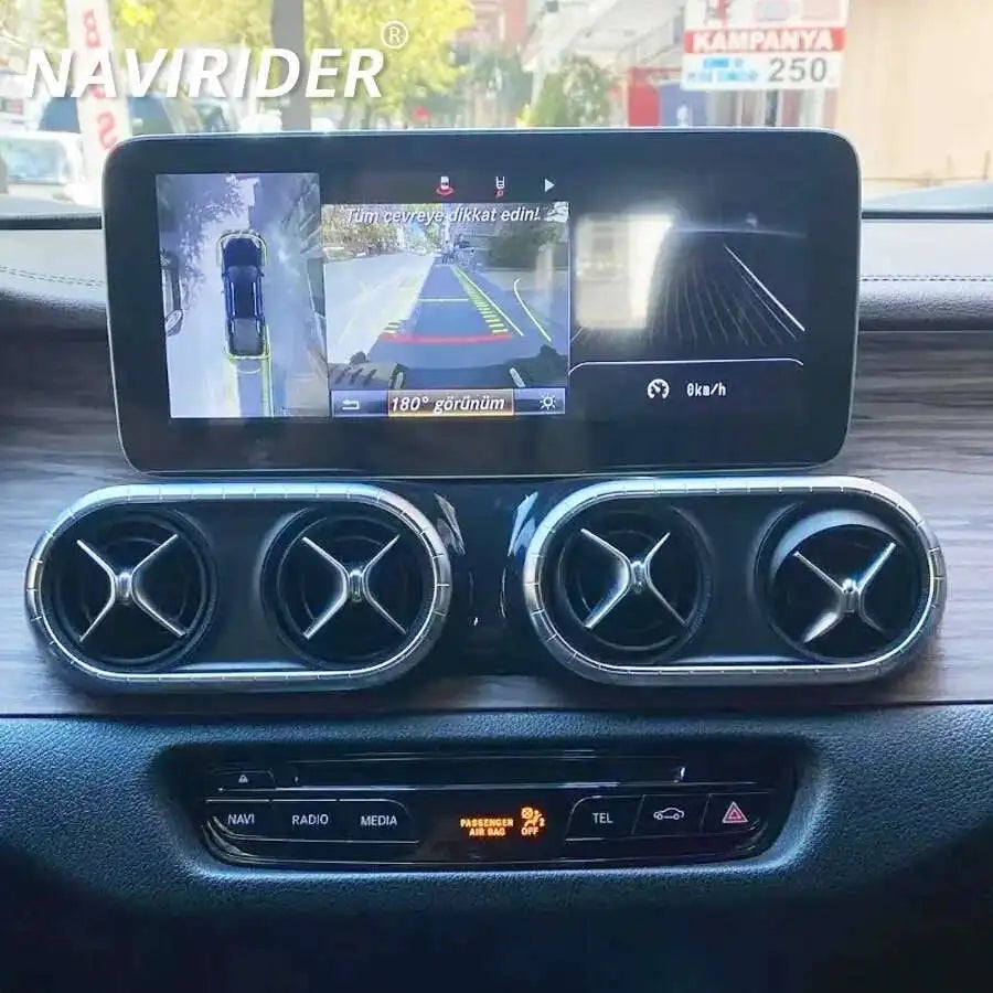 Car Radio For Benz X-Class X250 X350d W470 X200 X220d 2017-2020 GPS Android 14 2400x960 Ca | AUTOKITSHOP