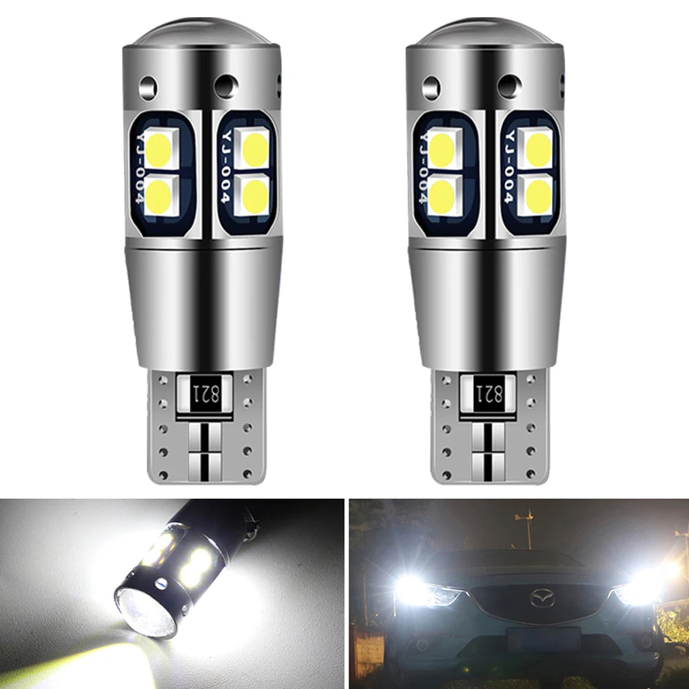 LED Interior Light Kit for W5W T10 - Canbus Error-Free Interior Bulbs