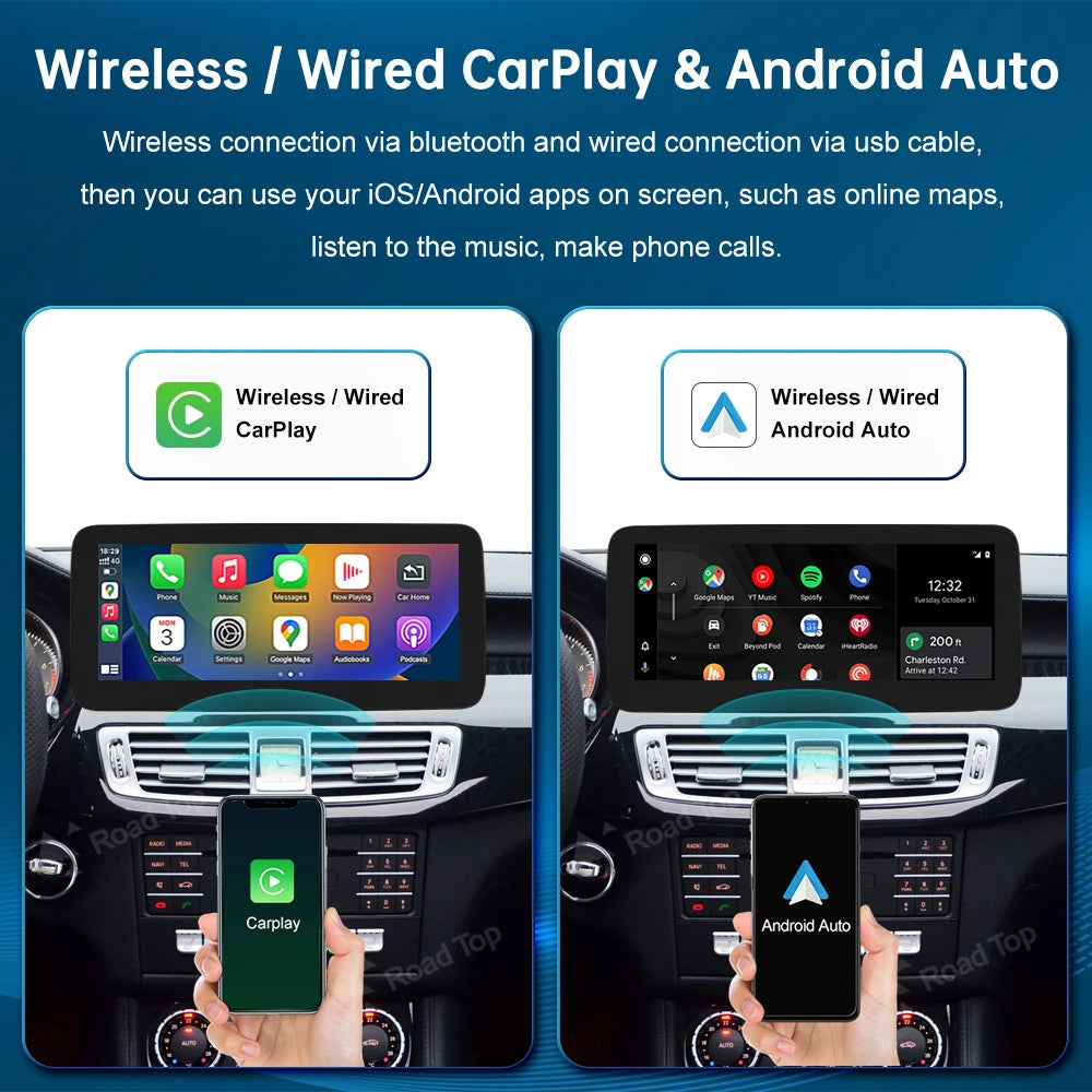 Multimedia Display Screen Car Radio For Mercedes Benz CLS W218 2010-2018 NTG4.0 NTG4.5 NTG | AUTOKITSHOP