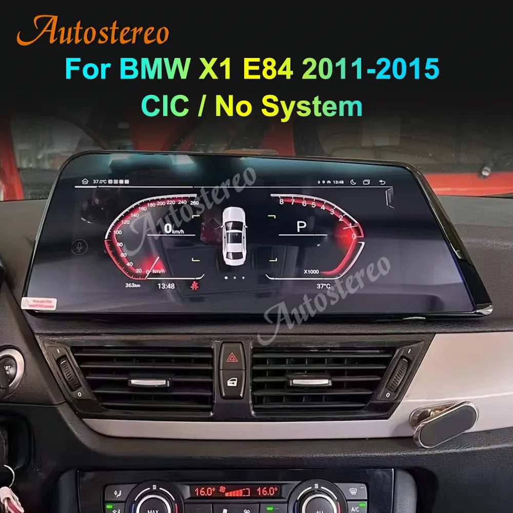 2024 Blade Sharp Android 13 Car Multimedia Player For BMW X1 Series E84 2009-2015 Car Ster
