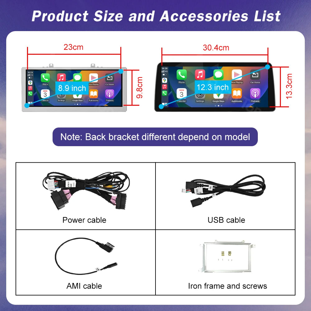 Road Top Linux Touch Screen For Audi A4 2009-2015 Wireless CarPlay Android Auto Airplay Ca | AUTOKITSHOP
