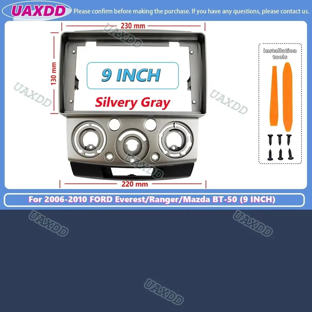 For 2006-2010 FORD EVEREST RANGER MAZDA BT-50 9INCH Car Radio Fascias Android MP5 CD GPS P