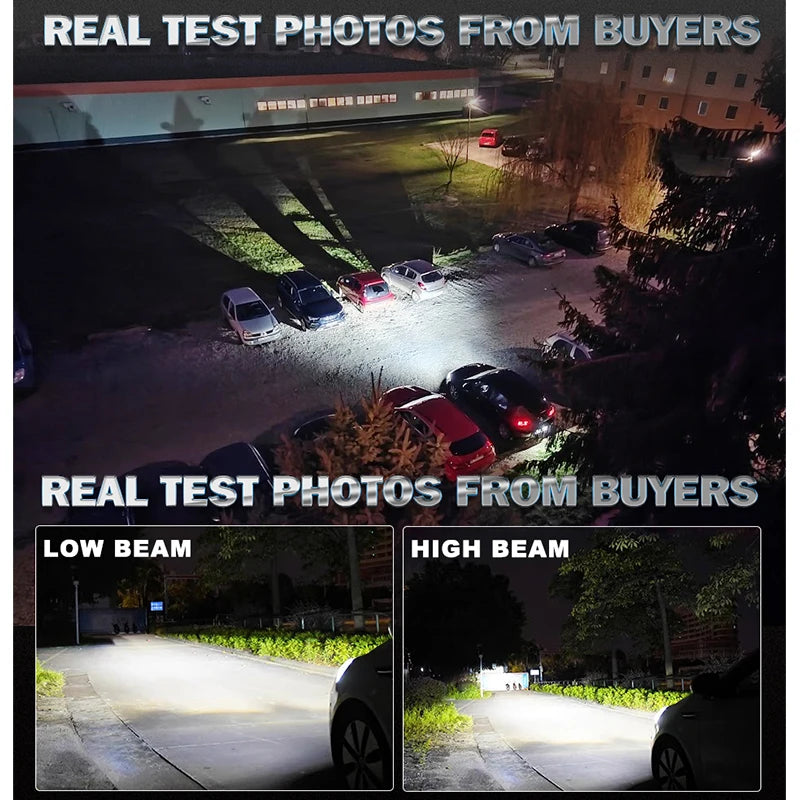 5800W H7 H11 H4 LED Headlights Canbus H1 9005 9006 HB3 HB4 9012 HIR2 H8 H9 6000K Turbo 800