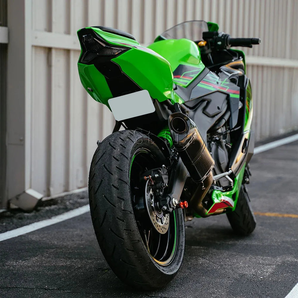 ZX 6R ZX6R Motorcycle License Plate Holder Bracket Fender Eliminator For KAWASAKI NINJA ZX-6R 20 - Automotive LED Light