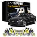 LED Interior Light Kit for Infiniti Q50 Q60 Q70 1990- 2003 - Canbus Dome Map Door Trunk Bulbs | AUTOKITSHOP