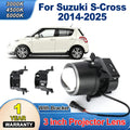 3.0 Inch Bi-LED Lenses Fog Light Projector 6000K For Suzuki S-Cross 2014 2015 2016 2017 20