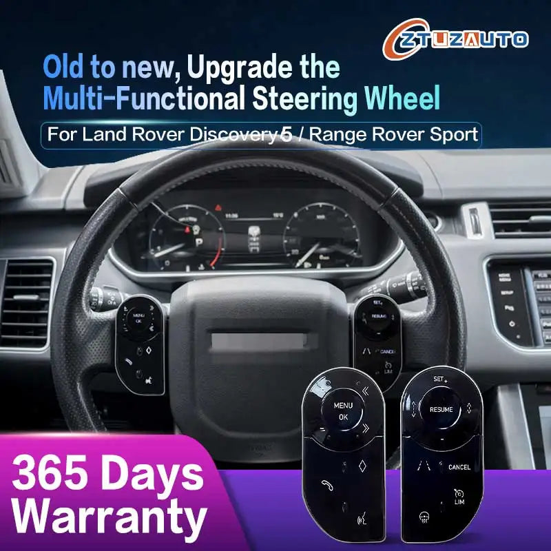 Car Touch Steering Wheel Control Buttons for Ranger Rover Sport L494/Discovery 5 LR5/Range