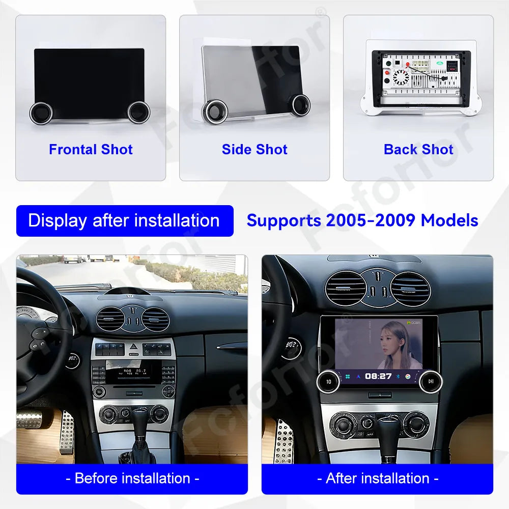 Smart Upgrade Carplay HD Large Screen 11.5 Inch Android 15 System GPS Navigation Car Radio