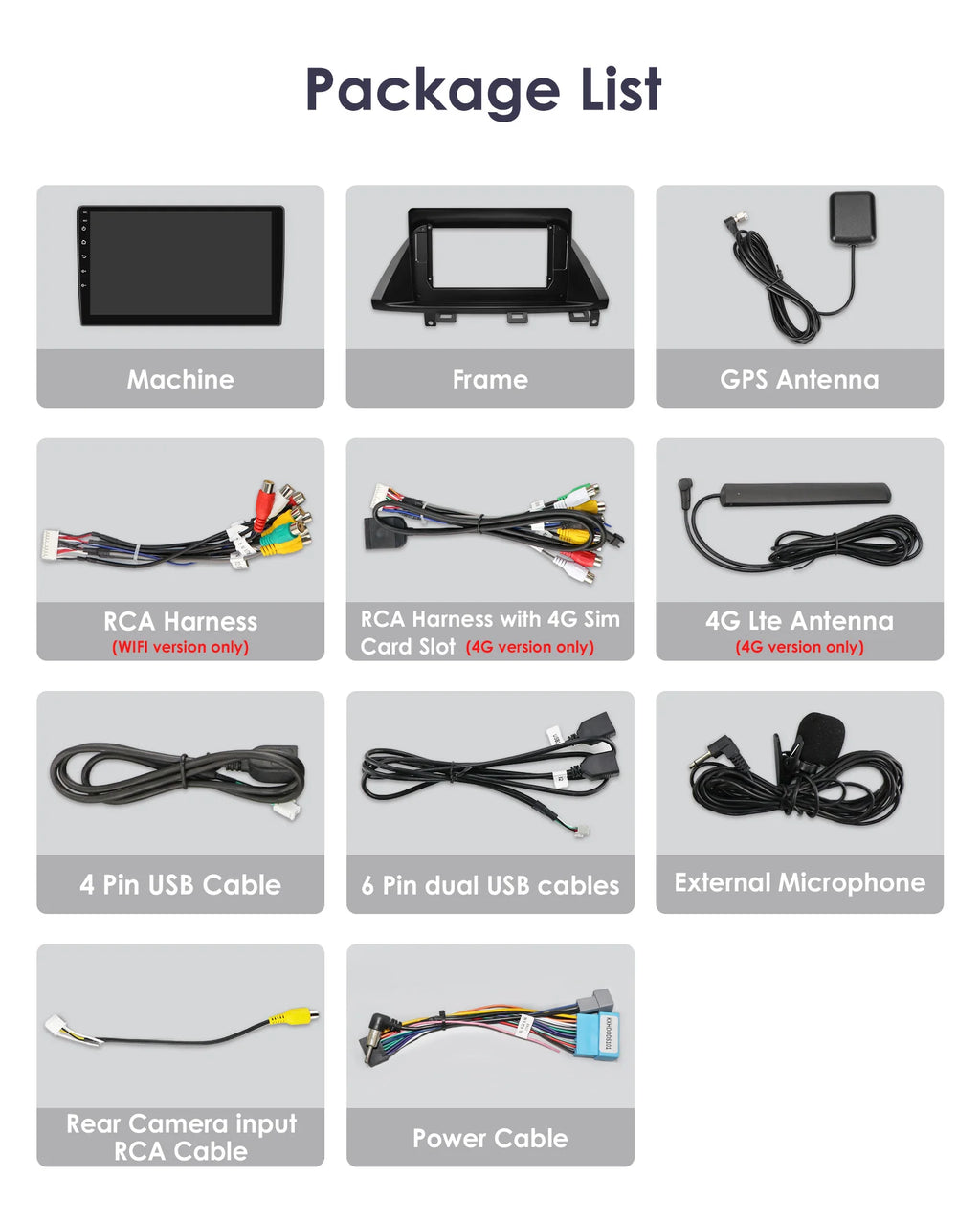 10.1Inch Car Intelligent Systems for Honda Odyssey 2005 - 2010 multimedia player wireless