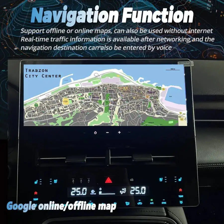 12.3inch Android Carplay Auto For Toyota Avalon 2024 Car Radio DSP Navigation Multimedia P