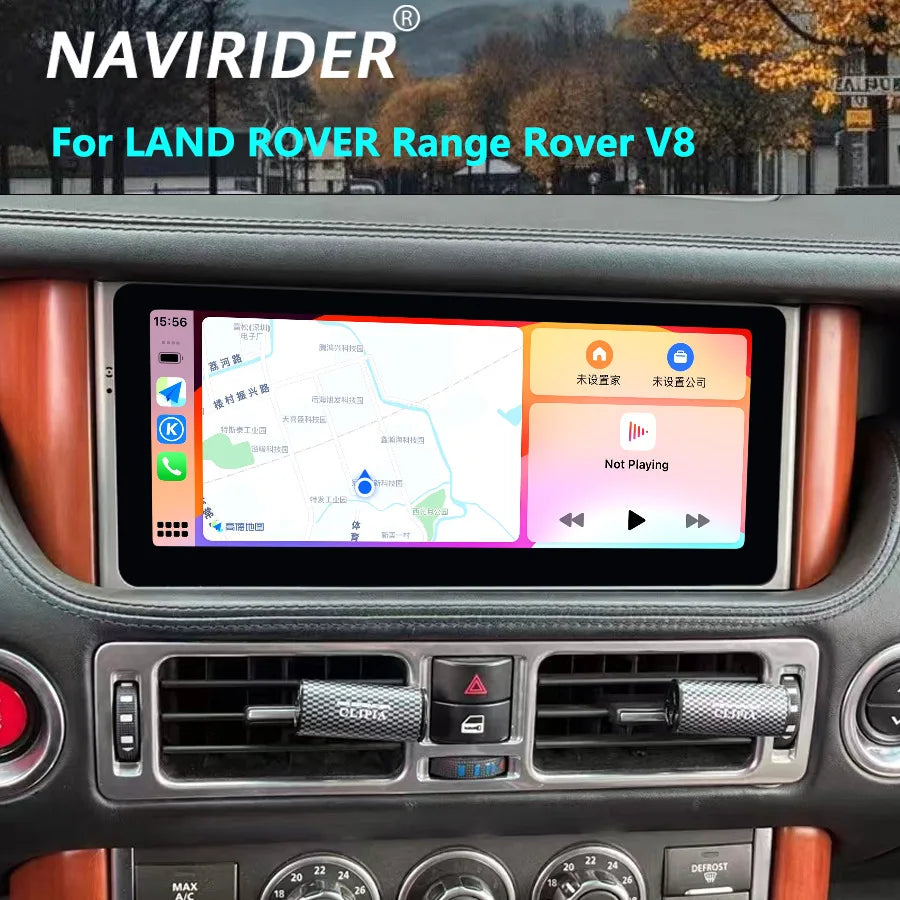 10.25" Qled Screen Android15 Car Radio For LAND ROVER Range Rover SC V8 L322 2002-2012 GPS | AUTOKITSHOP