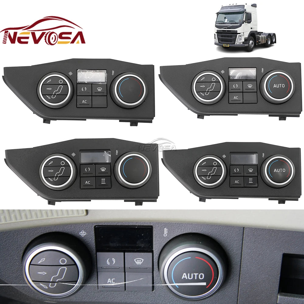 Heater A/C For VOLVO FMX FM 420 FH4 EURO 6 Truck Cabin Switch Air-Condition Cont for VOLVO FH4 - Automotive LED Light