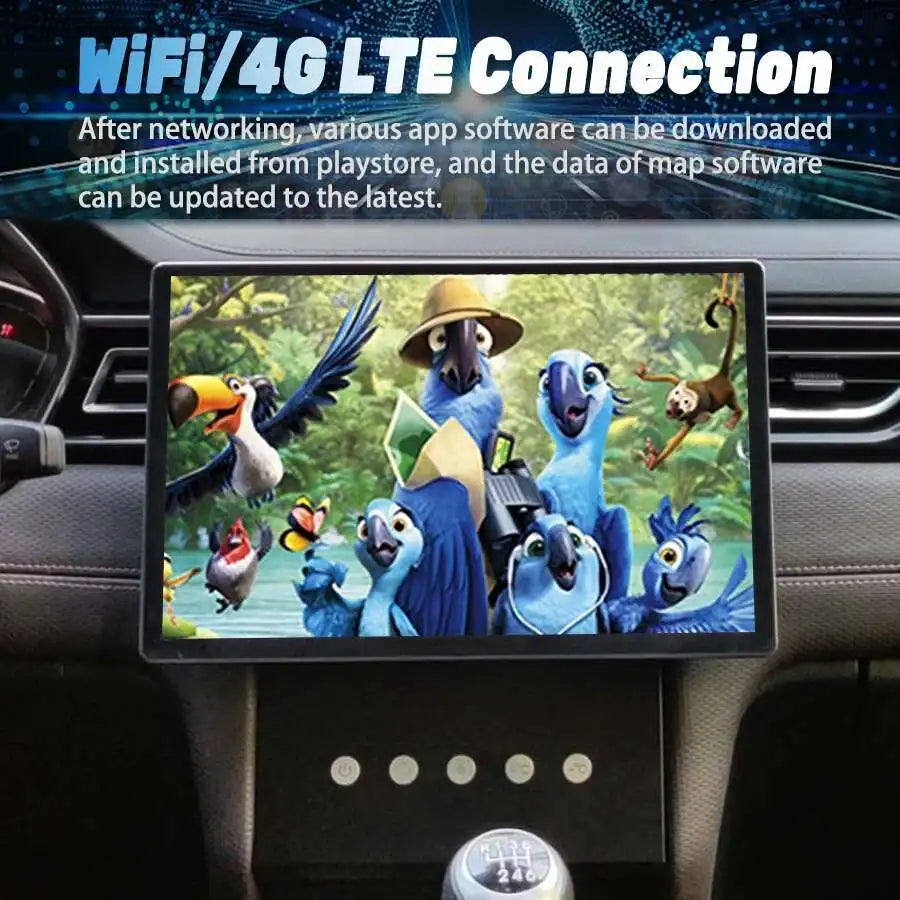 13.3Inch Screen For Jianghuai Jiayue A5 Android Car Multimedia Video Player Navigation Ste