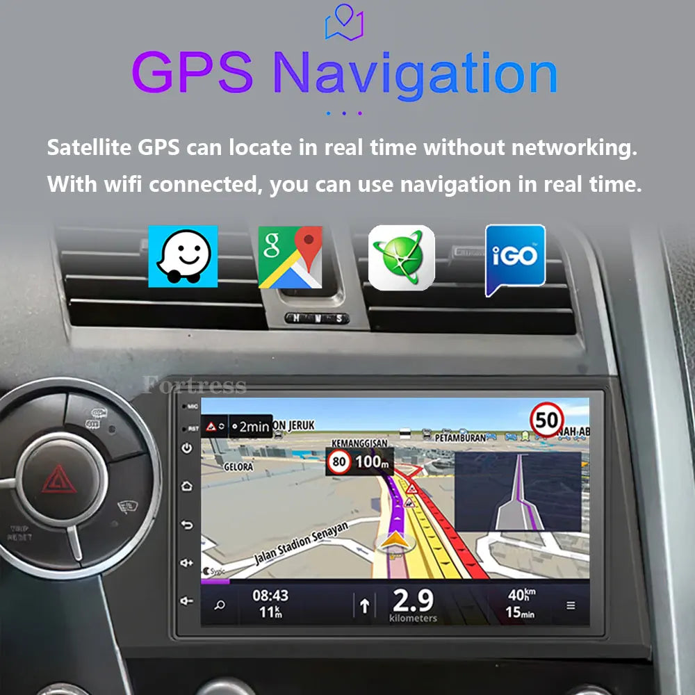 Android 16 For SsangYong Kyron Actyon C100 2005 2006 2007 - 2011 2K QLED Stereo Car Radio