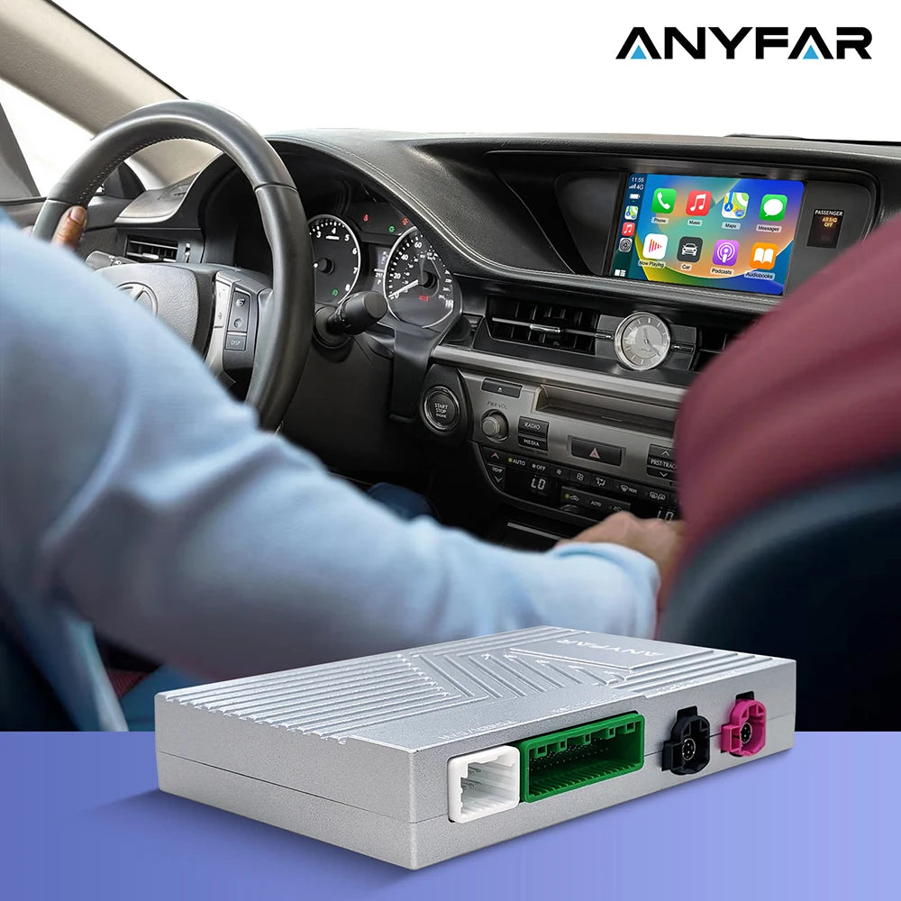 ANYFAR Wireless CarPlay Android Auto Interface Adapter For LEXUS ES NX200 NX ES300 ES IS25 | AUTOKITSHOP