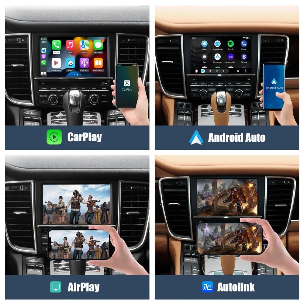 Wireless Carplay Android auto Module For Porsche PCM3.1 Panamera Cayenne Cayman Macan Boxs