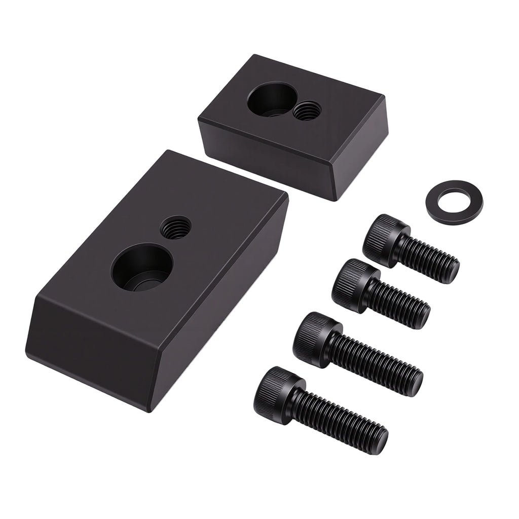 Car Front Seat Riser Spacer Kit Aluminum Seat Recline Kit Replacement for Jeep Wrangler JL JLU 2 - Automotive LED Light