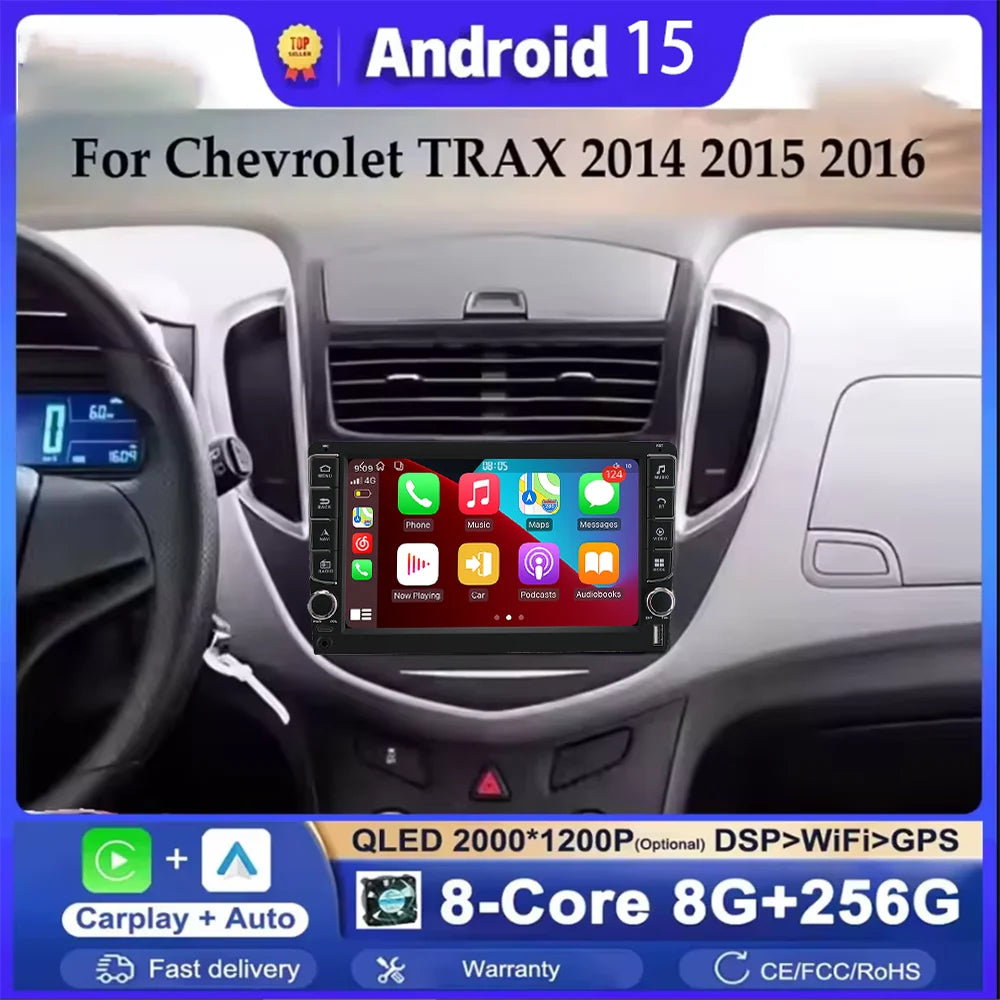 Android 15 Screen For Chevrolet Tracker 3 TRAX 2013 2014 2015 Multimedia Car Player Radio  | AUTOKITSHOP