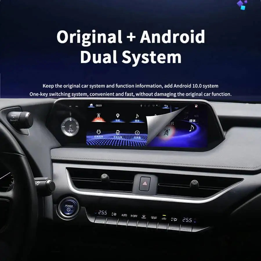 1920*720 Screen Car Radio CarPlay For Lexus UX260h UX200 UX250 2019 2020 UX UX250H Stereo