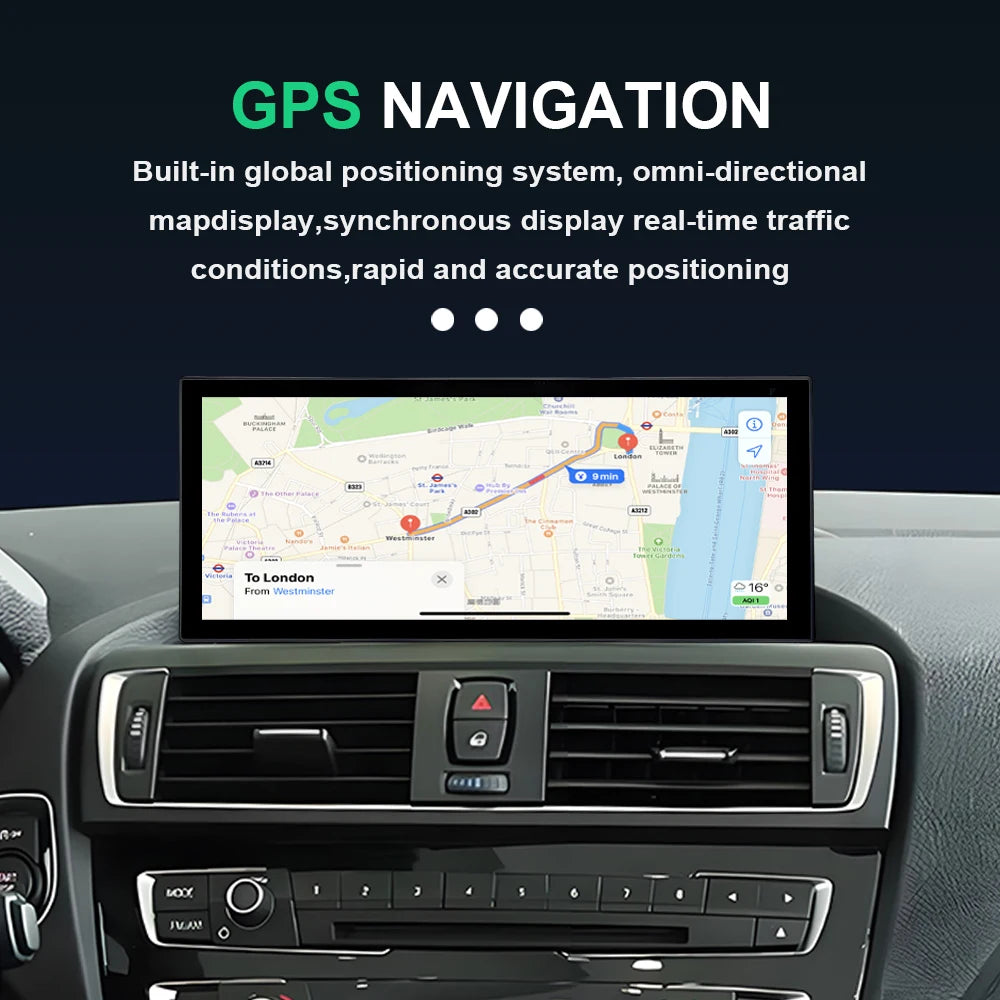 Android 16 for BMW 2 Series F45 F46 2013 2014 2015 - 2019 NBT EVO System Carplay 4G Wifi G