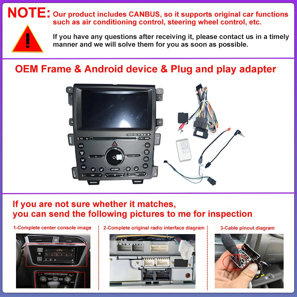 Android 16 Car Radio For Ford Edge 2011 2012 2014 2015 Multimedia Video Player Carplay And | AUTOKITSHOP