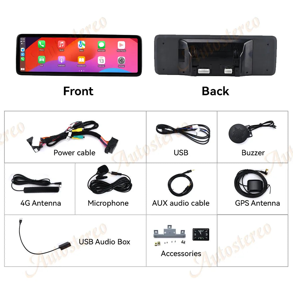 14.9 Inch Carplay Android 13 For Mercedes Benz GLE GLS 2015-2019 NTG5 Car GPS Navigation M
