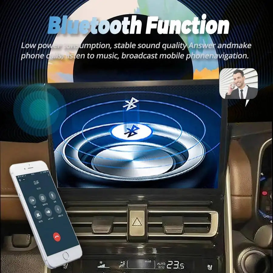 11.5" Android Screen For Toyota Innova 2023 2024 2025 Navigation GPS Car Radio Multimedia