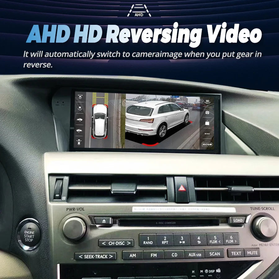 10.25“ Linux Car Multimedia Video Player Screen For Lexus Rx Rx270 Rx350 450 2009 2010 201